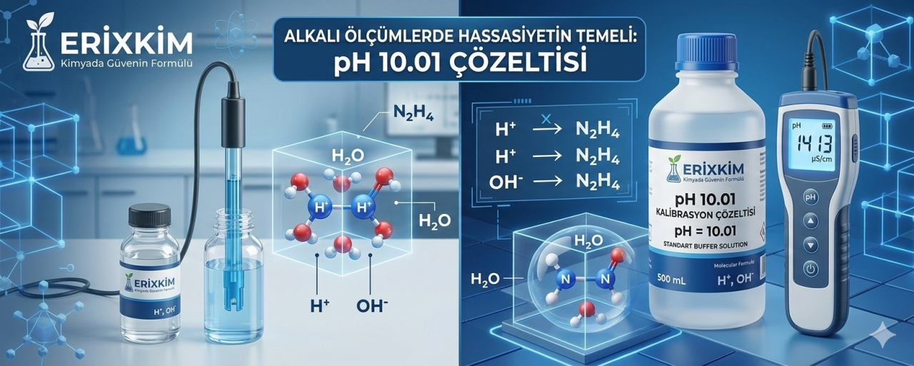 Ph Metre Kalibrasyon Çözeltisi pH 10.01 500 ml – Standart Buffer Solution