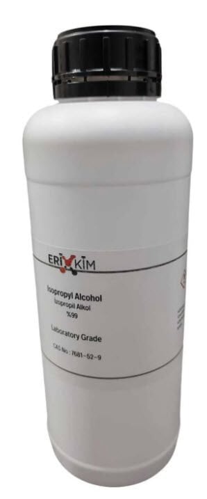 İzopropil Alkol %99 İPA 2-Propanol - Isopropyl Alcohol 1 LT *