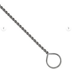 Tüp Temizleme Fırçası - Orta Boy 26 cm / Çap: Ø 2-2.5 cm
