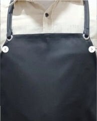 Kimyasal ve Asit Önlüğü PVC Önlük Su Geçirmez SİYAH