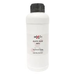 Asetik Asit 1 Lt 80% - Acetic Acid