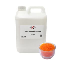 Silikajel Turuncu 4 Kg - Nem Alıcı İndikatörlü Silika Jel Granül