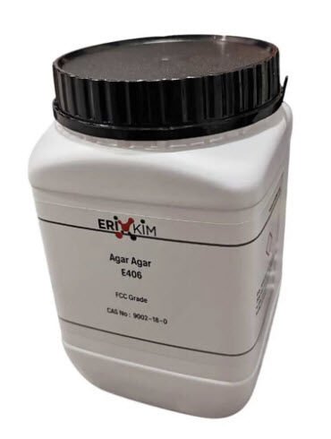 Agar Agar - 1 kg E406 - Toz Bitkisel Jelatin