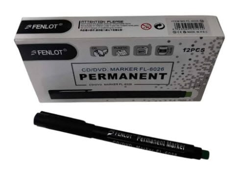 Asetat Cam Kalemi 1 mm SİYAH