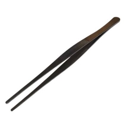 Penset 20 cm Düz - Küt Uçlu Paslanmaz Çelik 1 Adet