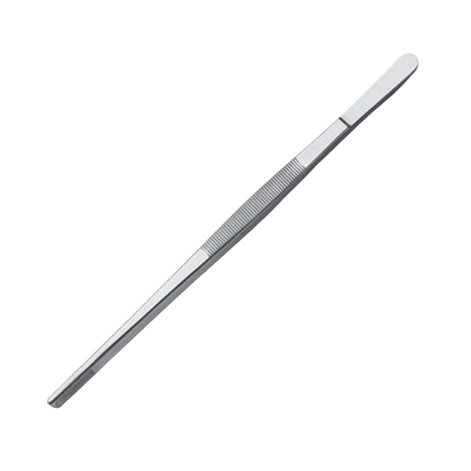 Penset 20 cm Düz - Küt Uçlu Paslanmaz Çelik 1 Adet