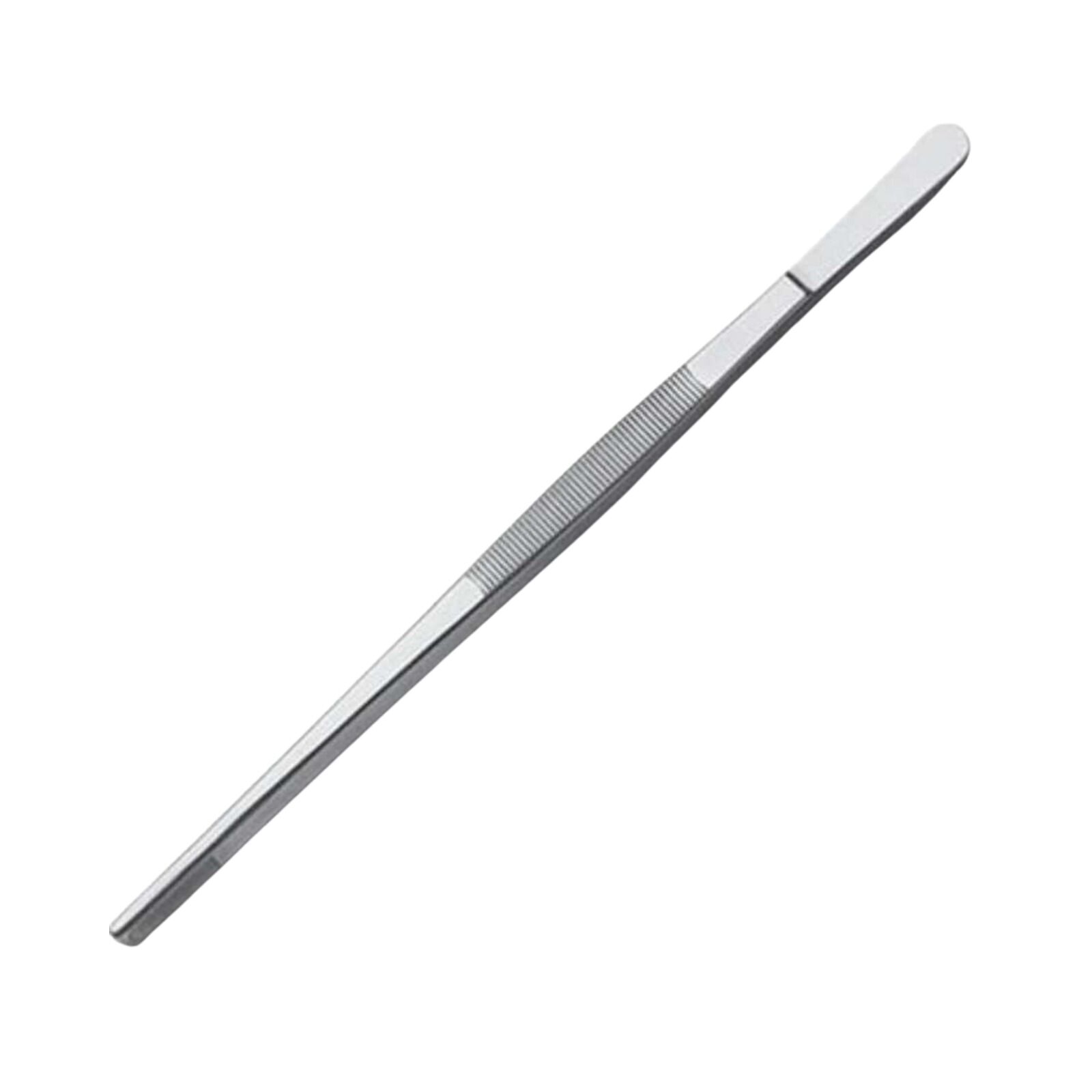 Penset 30 cm Düz - Küt Uçlu Paslanmaz Çelik