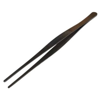 Penset 25 cm Düz - Küt Uçlu Paslanmaz Çelik