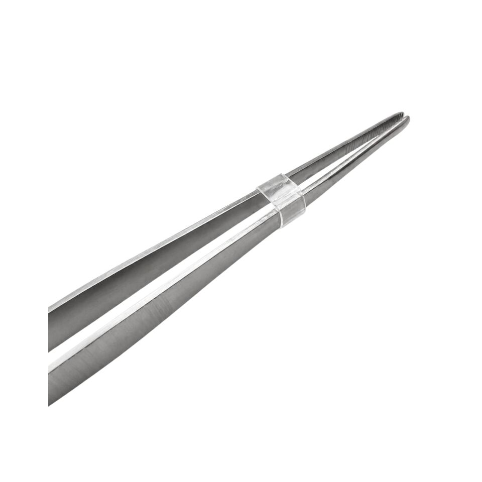 Penset 25 cm Düz - Küt Uçlu Paslanmaz Çelik