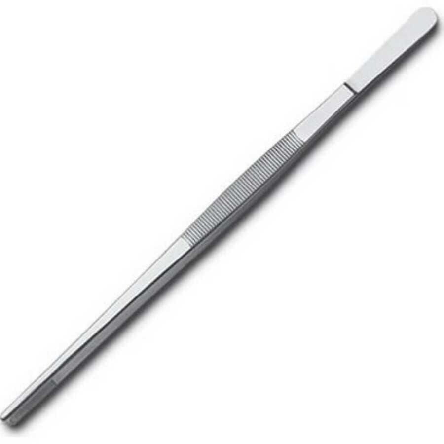 Penset 25 cm Düz - Küt Uçlu Paslanmaz Çelik