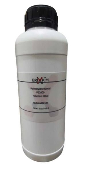 Poli Etilen Glikol 1L - Polietilen Glikol - Polyethylene Glycol PEG400