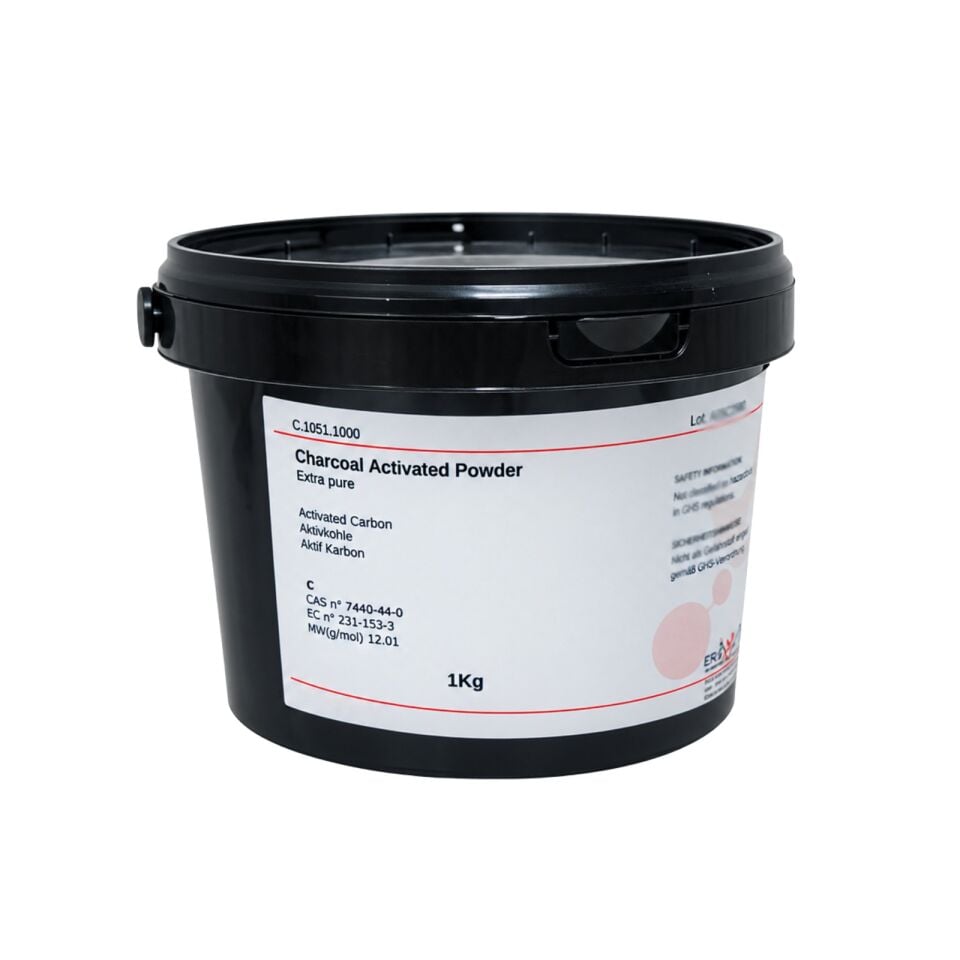 Aktif Karbon Toz 1 Kg - Activated Carbon Extra Pure