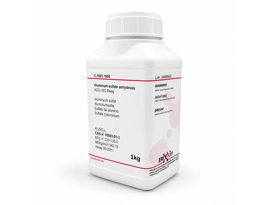 Alüminyum Sülfat 1 Kg Toz (Şap) - Aluminium Sulfate