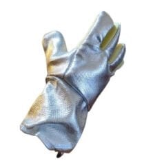 Isı Eldiveni 33 cm Extra Alüminize Koruma Dayanıklı Kevlar Eldiven 1 Çift