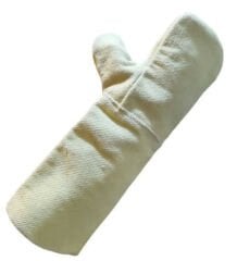 Tek Parmak Yüksek Isı Eldiveni 33 cm Yüksek Sıcaklık El Koruyucu 1 Çift