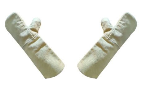 Tek Parmak Yüksek Isı Eldiveni 33 cm Yüksek Sıcaklık El Koruyucu 1 Çift