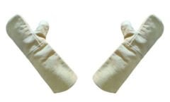 Tek Parmak Yüksek Isı Eldiveni 33 cm Yüksek Sıcaklık El Koruyucu 1 Çift