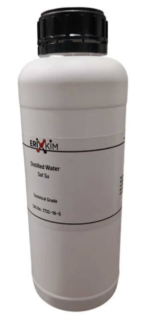 Distile Saf Su 1 Litre – Laboratuvar ve Endüstriyel Kullanım