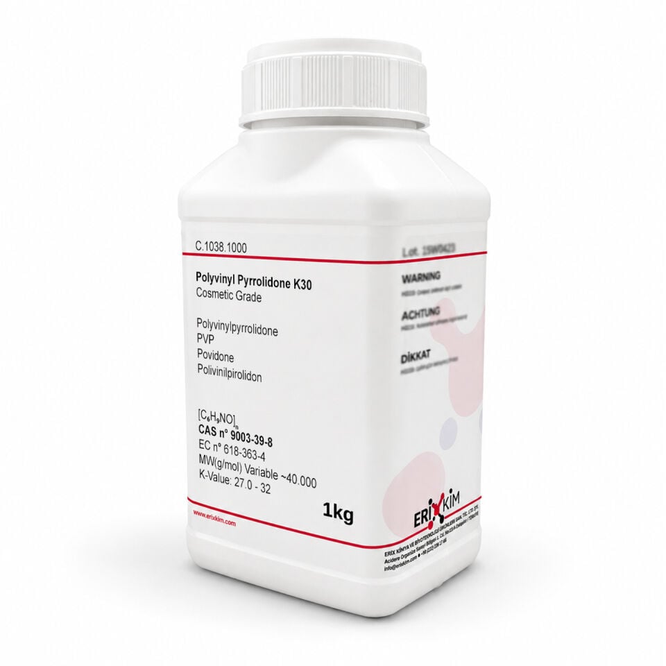 Polivinilpirolidon PVP 1Kg - Polyvinyl Pyrrolidone K30