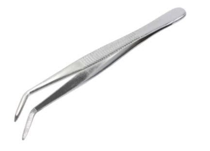 Penset 13 cm Eğri Uçlu