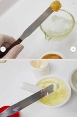 Spatül Tahta Saplı Orta Boy Paslanmaz Çelik