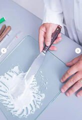 Spatül Tahta Saplı Orta Boy Paslanmaz Çelik