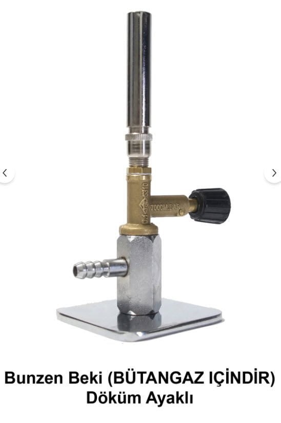 Bunzen Beki (BÜTANGAZ IÇİNDİR) Döküm Ayaklı