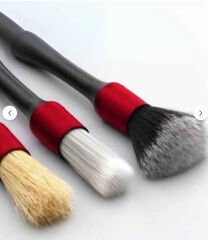 Fırça Seti 3 Adet Siyah - Genel Amaçlı Toz Temizleme Fırçaları