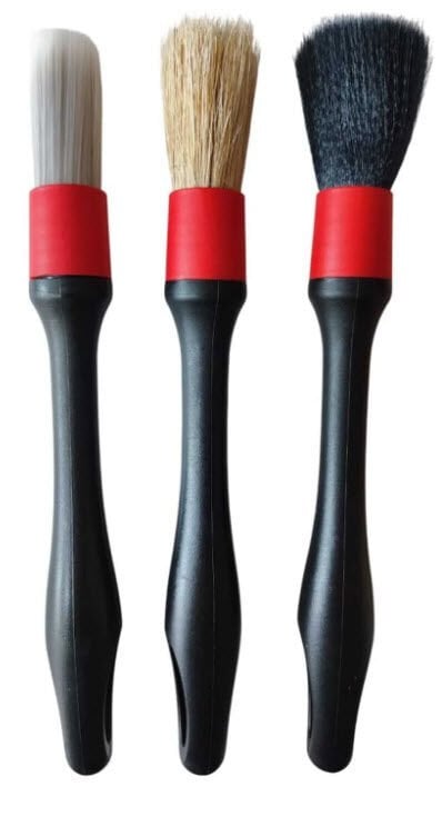 Fırça Seti 3 Adet Siyah - Genel Amaçlı Toz Temizleme Fırçaları