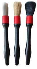 Fırça Seti 3 Adet Siyah - Genel Amaçlı Toz Temizleme Fırçaları