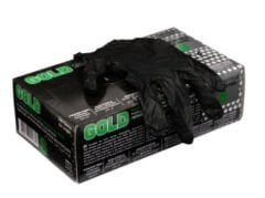 GOLD Siyah Nitril Eldiven – Small (S)100'lü Paket