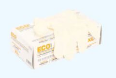 ECO Pudrasız Lateks Muayene Eldiveni XL 100'lü Paket