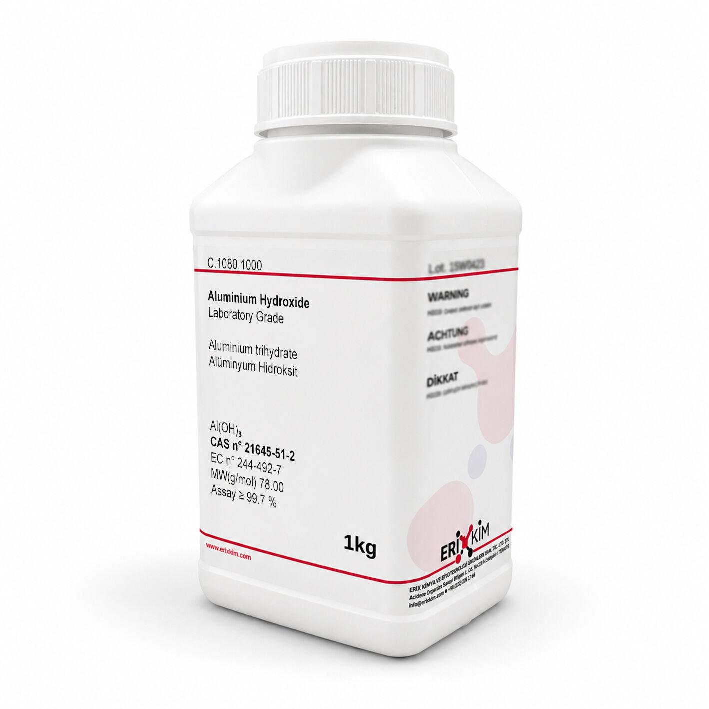 Alüminyum Hidroksit 1 Kg - Aluminium Hydroxide