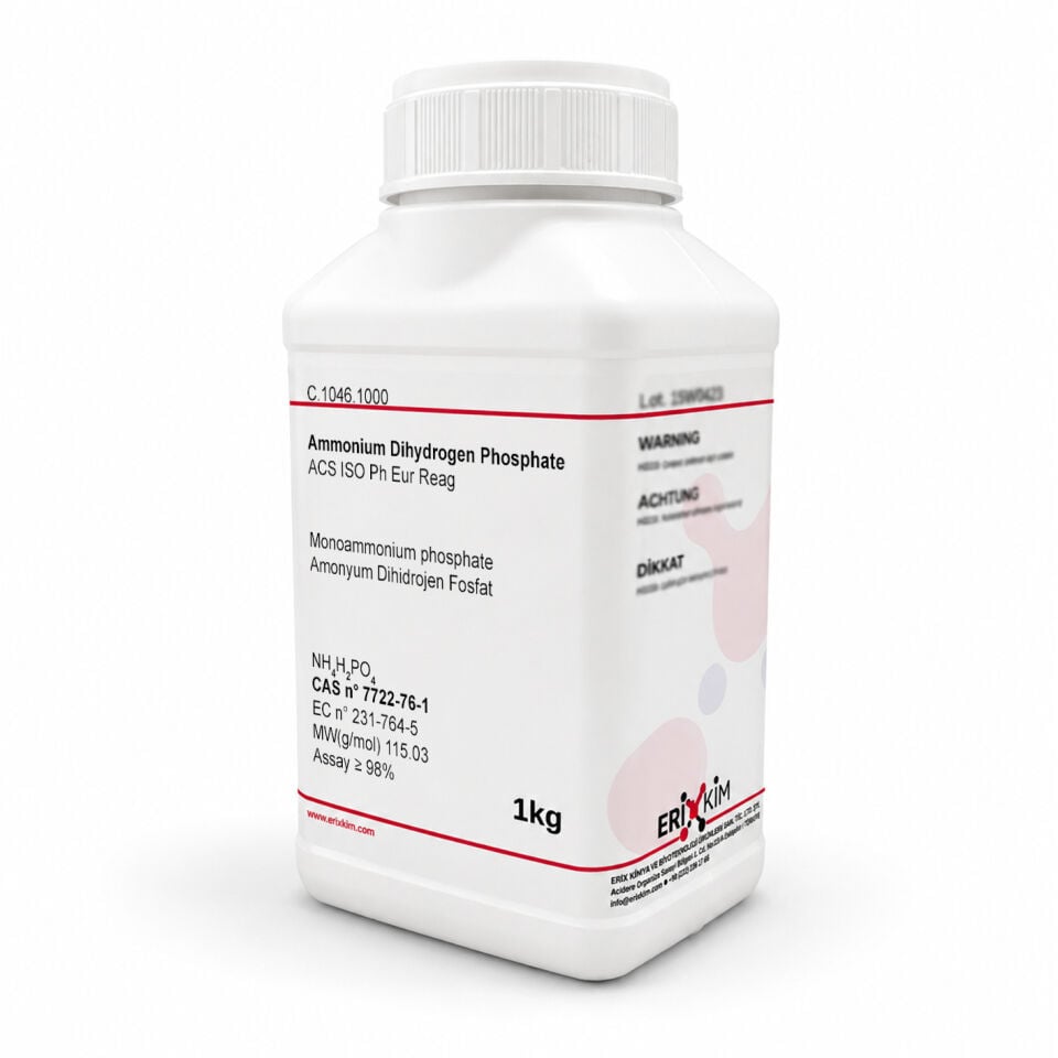 Amonyum Dihidrojen Fosfat 1Kg - Ammonium Dihydrogen Phosphate