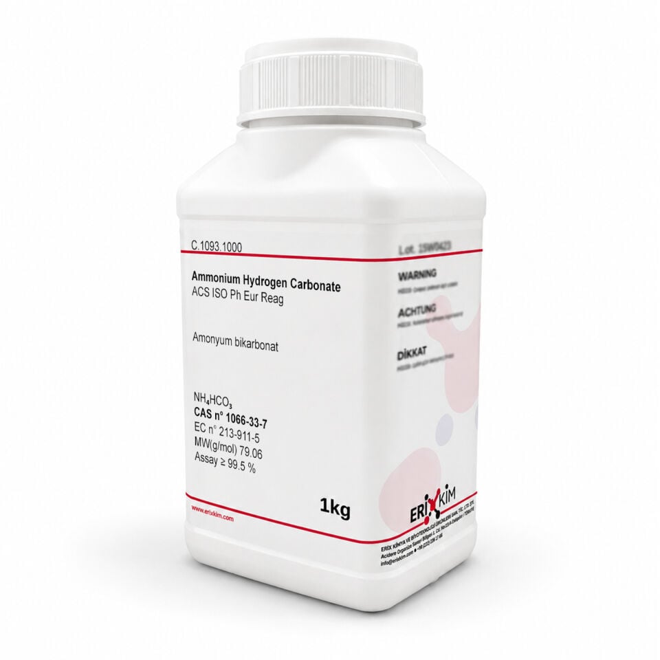Amonyum Bikarbonat 1Kg - Ammonium Hydrogen Carbonate