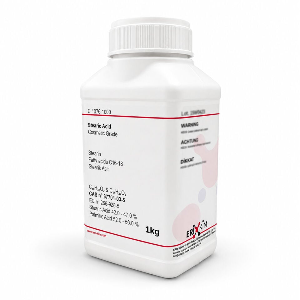 Stearik Asit 1Kg- Stearic Acid %45