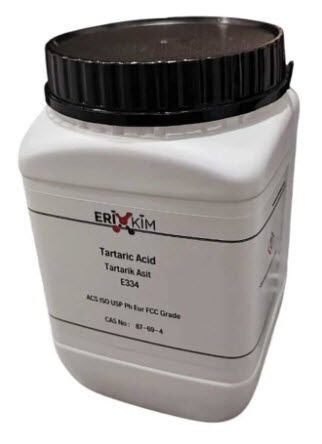 Tartarik Asit 1 Kg - L-Tartaric Acid