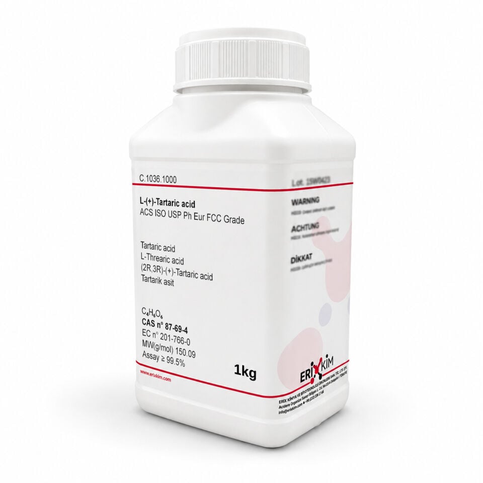 Tartarik Asit 1 Kg - L-Tartaric Acid