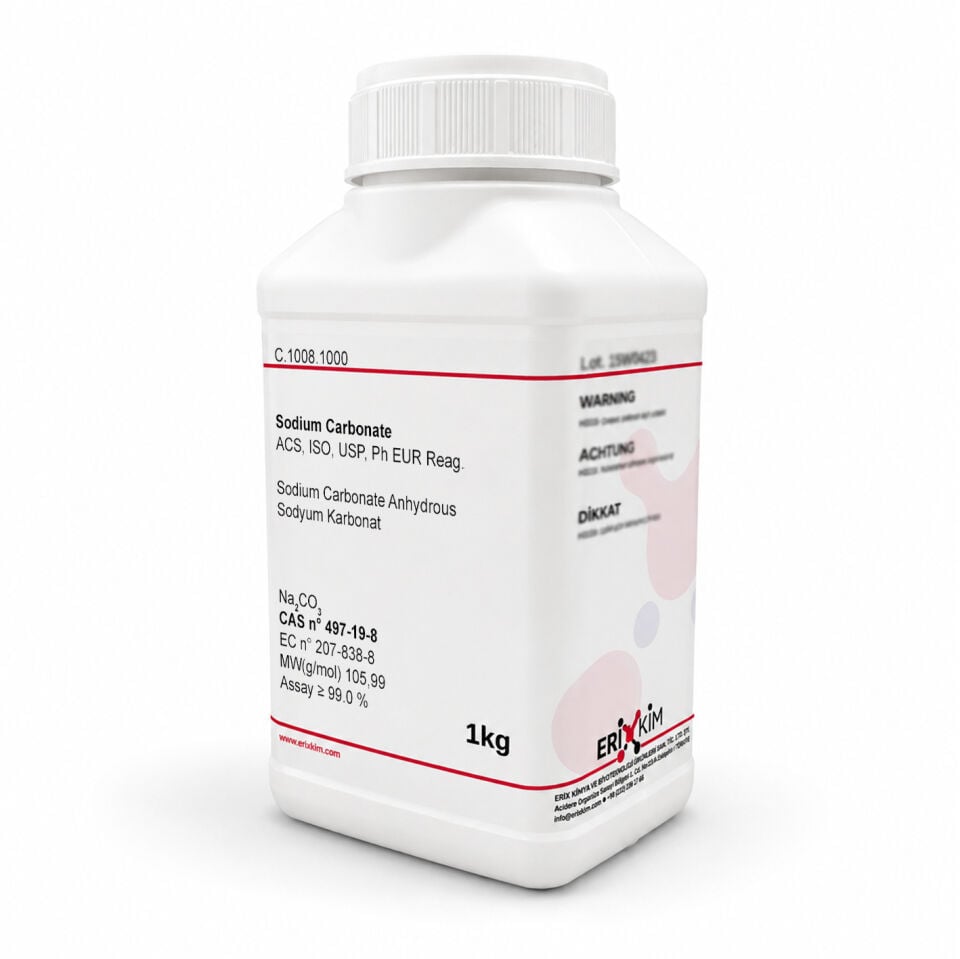 Sodyum Karbonat 1 Kg - Sodium Carbonate Anhydrous