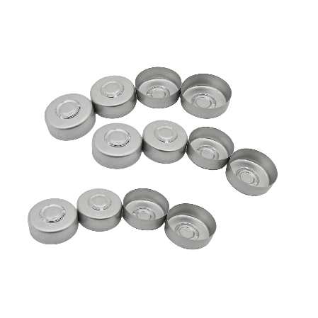 Alüminyum Kapak 20 mm - Alüminyum Flakon Vial Kapağı 100 Adet