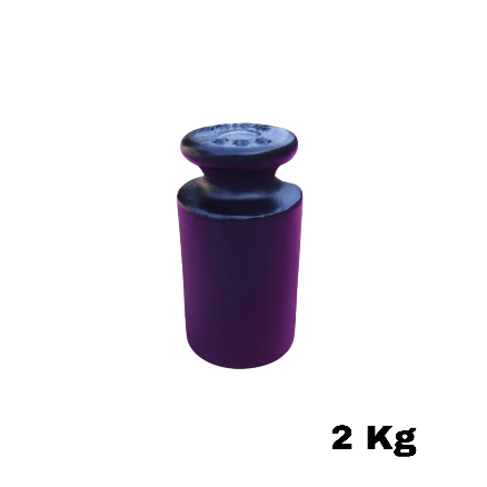 Kalibrasyon Kütlesi 2 Kg M1 Demir Döküm Etalon Terazi Ağırlığı