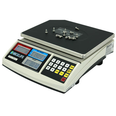 Dijital Terazi 30kg - 1g Hassasiyetli Sayıcılı Tartım Terazisi