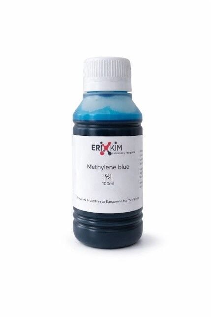 Metilen Mavisi 100 ml Solüsyon – %1 Methylene Blue Çözeltisi