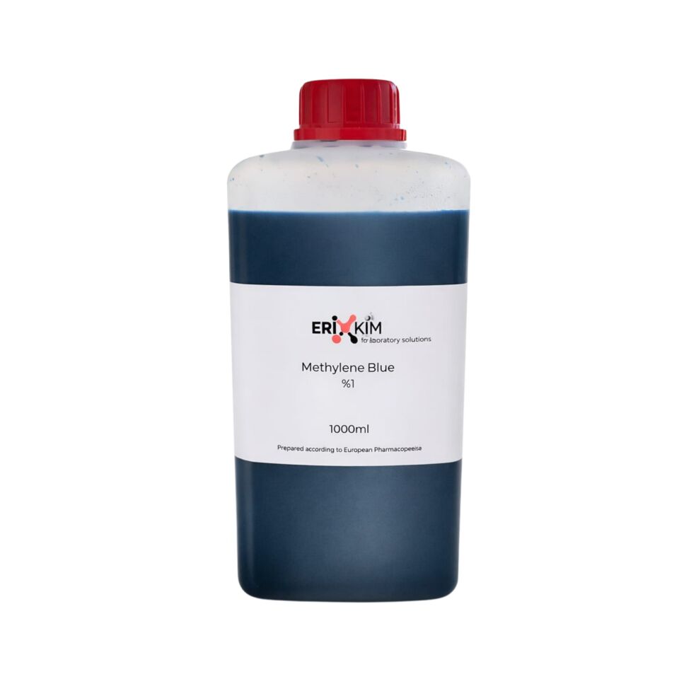 Metilen Mavisi 1 Lt Solüsyon – %1 Methylene Blue Çözeltisi