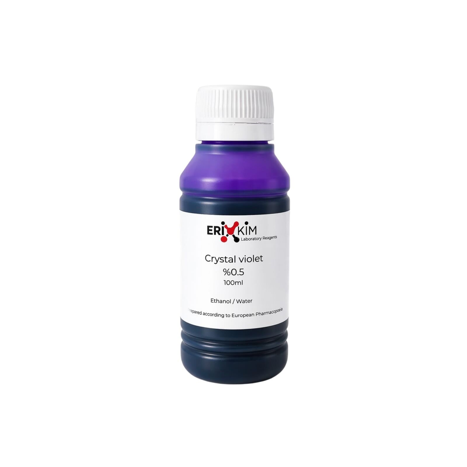 Kristal Viyole %0.5 Çözelti 100 ml – Crystal Violet Laboratuvar Boyası