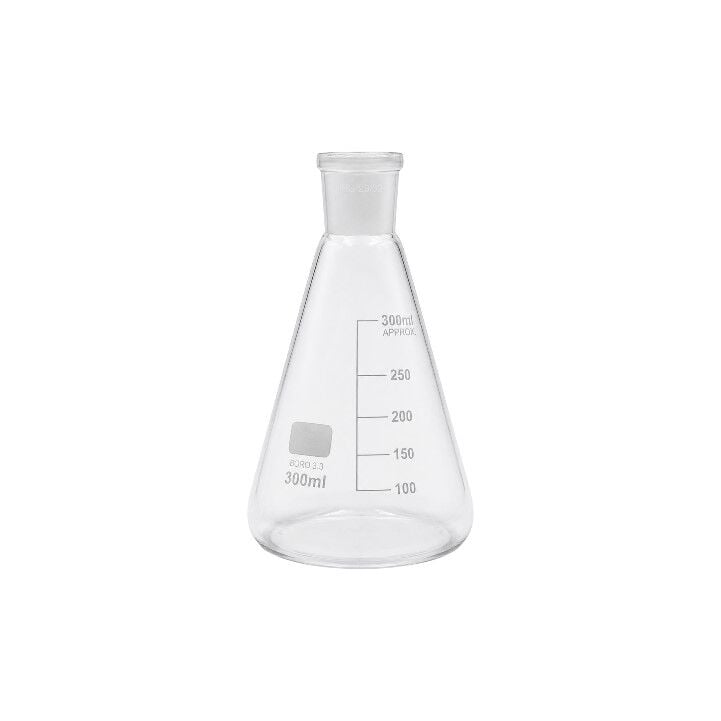 Cam Erlen 29/32 Şilifli 300 ml – Isıya Dayanıklı Şişe