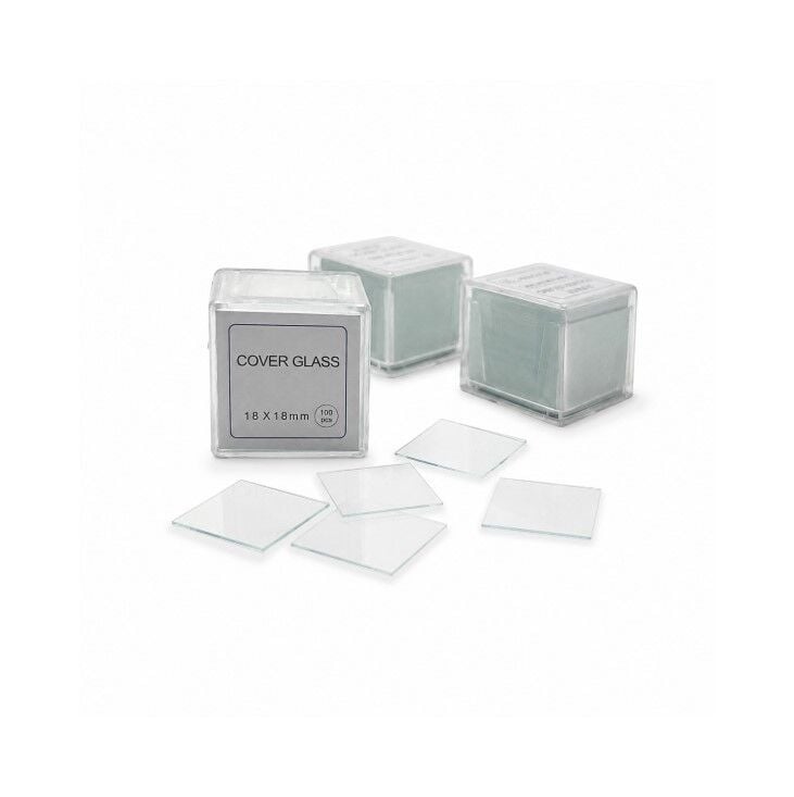 Labbakkal 18x18 Lamel - 100 Adet Mikroskop Slayt Camı