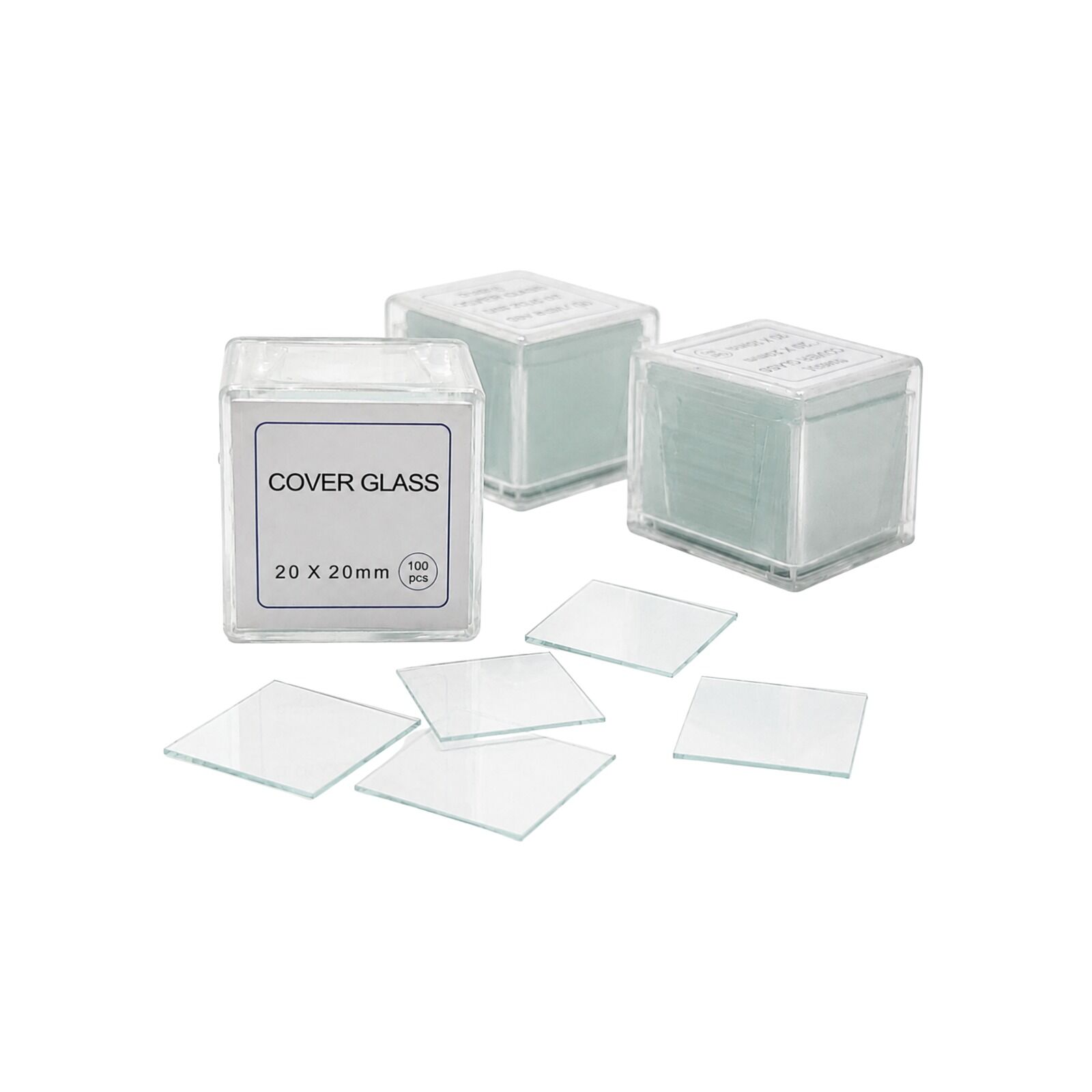Lamel 20x20 Mikroskop Slayt Camı 100 Adet