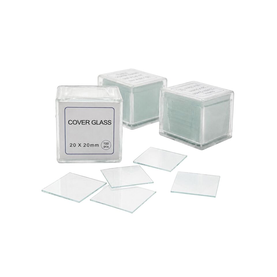 Lamel 20x20 Mikroskop Slayt Camı 100 Adet