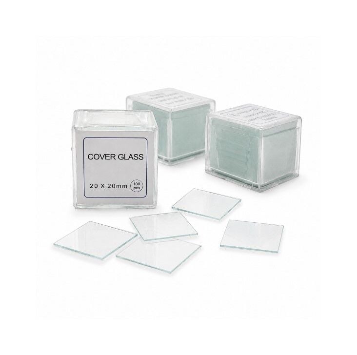 Lamel 20x20 Mikroskop Slayt Camı 100 Adet